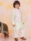 KID1 Kaancha Jacket Kurta Pyjama Set Pink