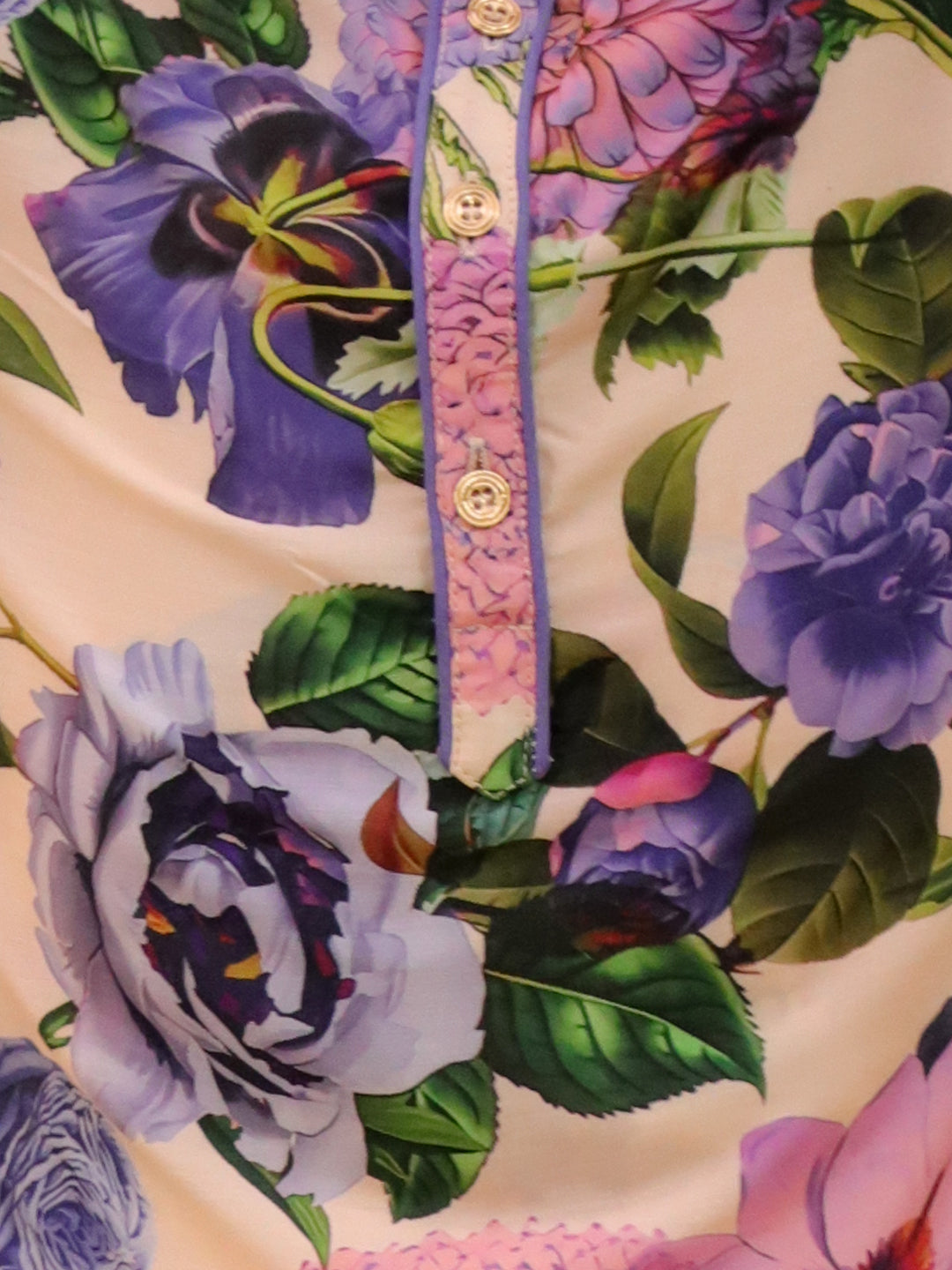 KID1 Floral Kurta Pyjama Set Blue