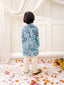 KID1 Madhubani Print Kurta Pajama Blue