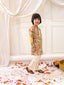 KID1 Madhubani Print Kurta Pajama Yellow