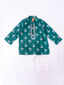 KID1 Infants Floral Tiny Threads Kurta Pajama Set Green