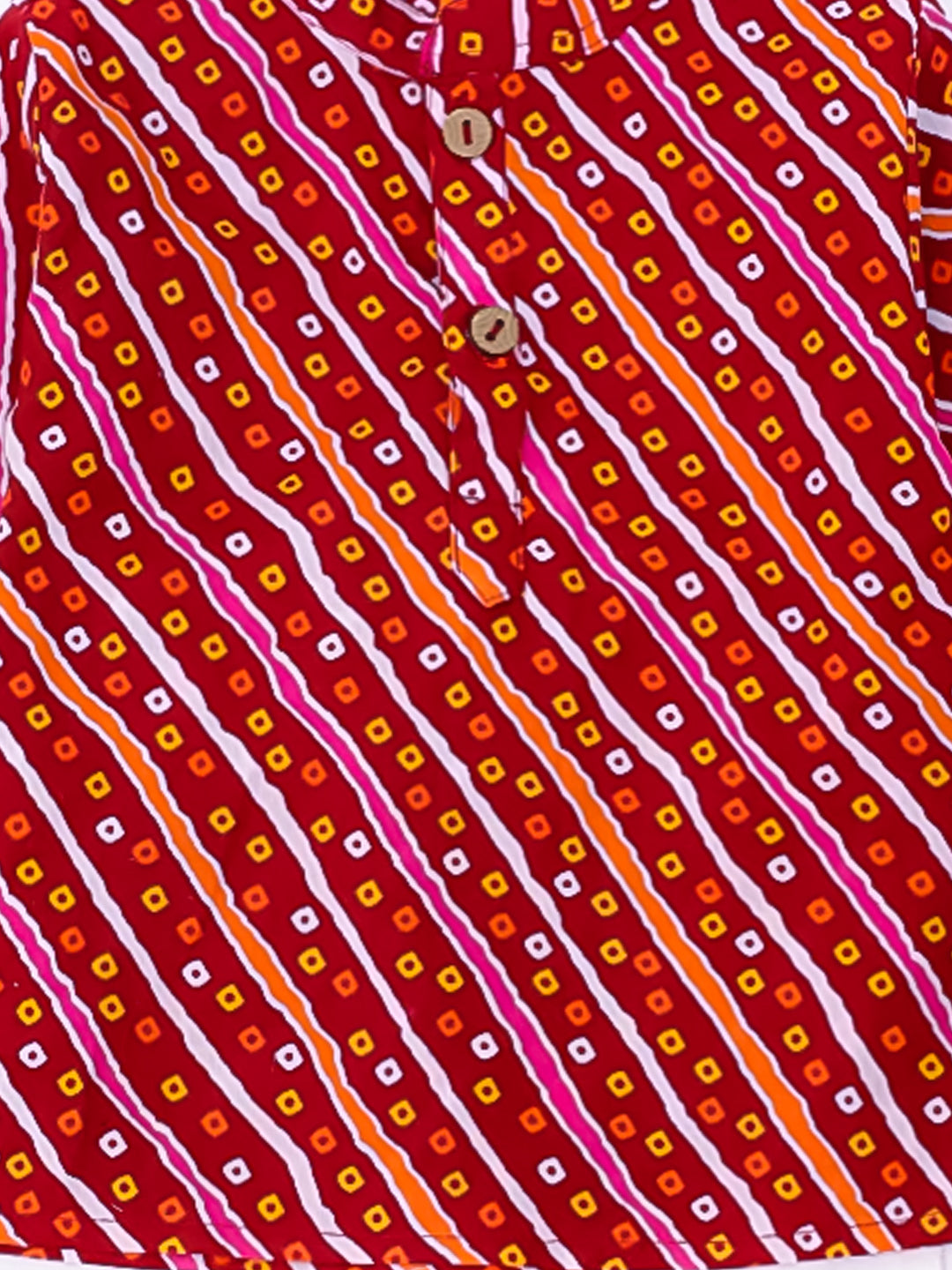 KID1 Infants Lehar Kurta Pyjama Red