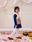 KID1 Embroidered Jacket Kurta Pyjama Set Blue