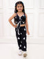 KID1 Tiny Hearts Top And Joggers Set Black