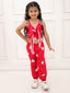 KID1 Tiny Hearts Top And Joggers Set Red