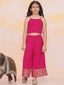 KID1 Sana Kaftan Palazzo Set With Inner Pink