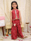 KID1 Jaltarang Top Palazzo Set Maroon