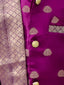 KID1 Thala Silk Scarve Sherwani Dhoti Set Purple