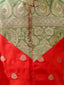 KID1 Royal Sherwani Dhoti Set Red