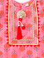 KID1 Infants Bela Kurti Sharara Set Peach