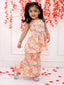 KID1 Sunny Sharara Set With Bow Clip Pink
