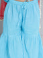 KID1 Gul Kurti With Sharara Set With Dupatta Blue