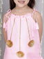 KID1 Gotta Flower Patch Kurti With Parsi Salwar Pink