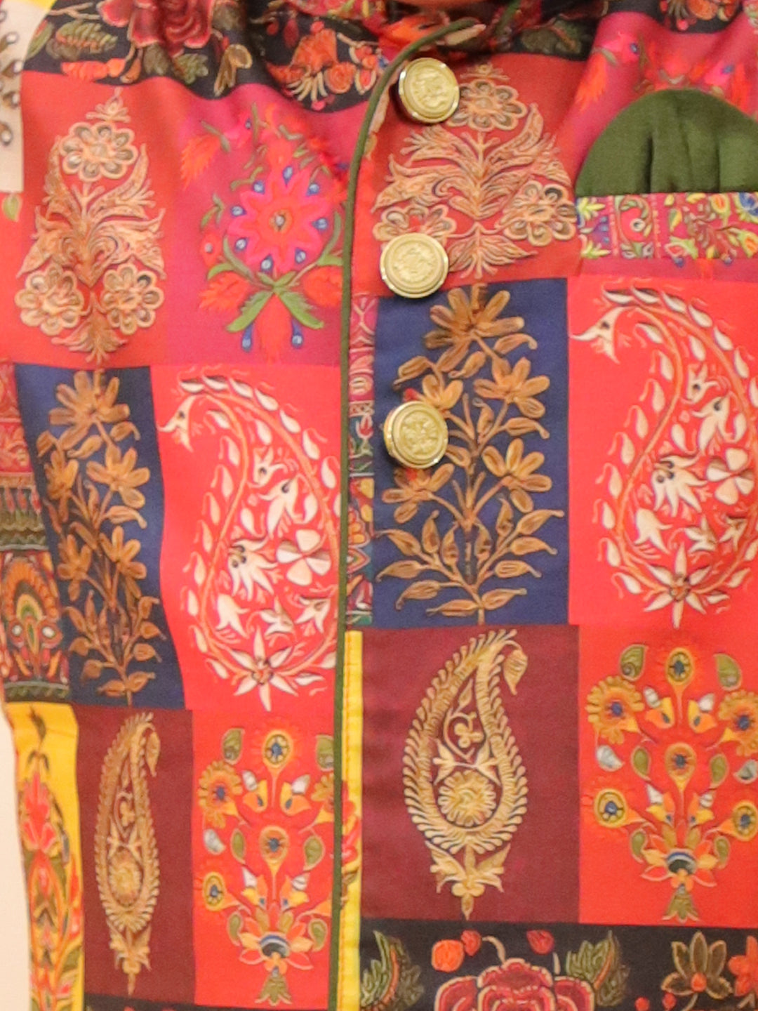 KID1 Royal Sherwani Set Multi