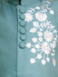 Kid One Royal Embroidered Sherwani Set For Boys Green