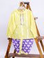 Kid One Sunshine Infant Cotton Kurta Dhoti Set For Boys Yellow