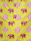 Kid One Elephant Print Kurta Dhoti Set For Boys Green