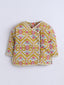 Kid One Infants Printed Kurta Dhoti Set For Boys Yellow