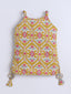 Kid One Infants Cotton Kurti With Dhoti Set For Girls Yellow