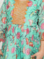 Kid One Arohi Pichwa Long gown For Girls Green