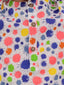 Playful Dot Print Cotton Kurta For Boys Orange