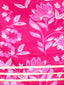 Kid One Pure Cotton Printed Skirt Top For Girls Pink