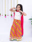 Kid One Rangeela Embroidered Cotton Lehenga Choli For Girls Multi