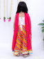 Kid One Rangeela Embroidered Cotton Lehenga Choli For Girls Multi