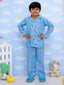 Kid One Ocean Dream Night Wear For Boys Blue
