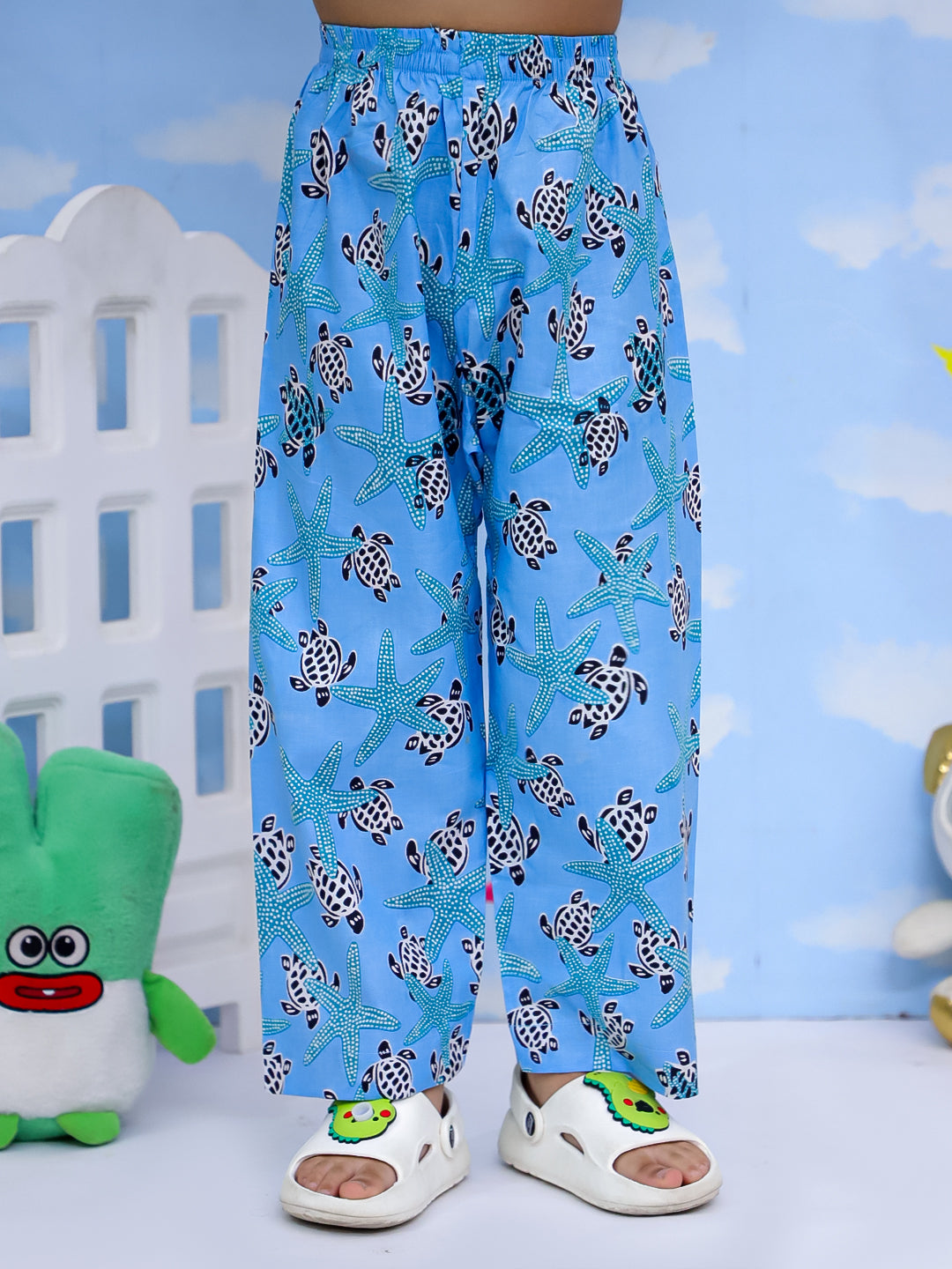 Kid One Ocean Dream Night Wear For Boys Blue