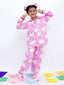 Kid One Little Sheep Print Girls Night Wear