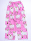 Kid One Little Sheep Print Girls Night Wear