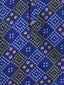 Kid One Infants Bandhej Print Cotton Kurta With Pyjama Set For Boys Blue