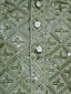 Kid One Sequins Work Kurta Pyjama Set For Boys Green