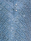 Kid One Sequins Work Kurta Pyjama Set For Boys Grey