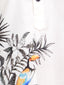 Kid One Full Sleeves Digital Print Kurta Pyjama Set For Boys Offwhite