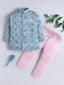 Kid One Embroidered Kurta Pyjama Set For Boys Peach