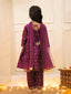 Kid One Chanda Buti Anarkali Pant With Dupatta For Girls Purple