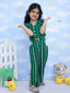 Kid One Emboridered Co-Ord Set For Girls Green