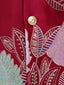Kid One Poly Silk Embroidered Nawab Sherwani Dhoti Set For Boys Maroon