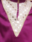 Kid One Mirror Kurta With Pajama Set For Boys Wine