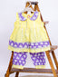 Kid One Sunshine Infants Top With Salwar Set For Girls Yellow