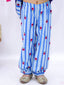 Kid One Om Embroidered Kurti With Salwar Set For Girls Blue