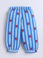 Kid One Infants Om Embroidered Kurti With Salwar Set For Girls Blue