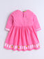Kid One Infants Om Embroidered Kurti With Salwar Set For Girls Pink