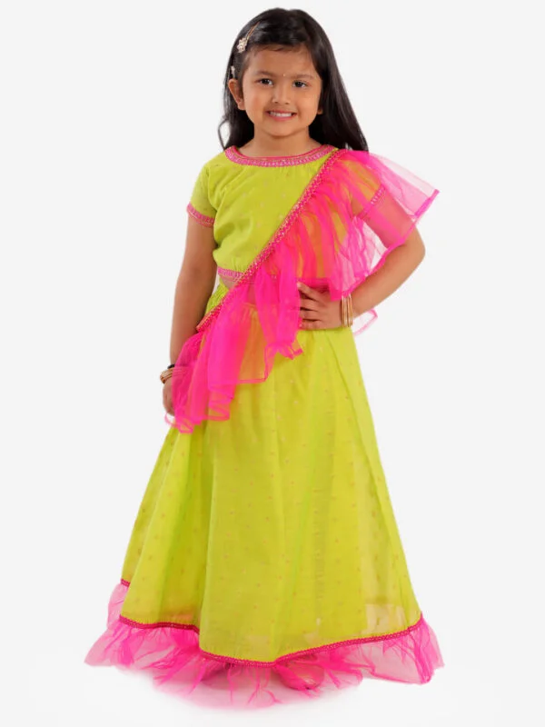 Kutch bandhani - Embroidered Lehenga Choli For Girls... | Facebook